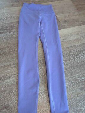 Lululemon Wunder Train High Rise Tight Lavender size 0